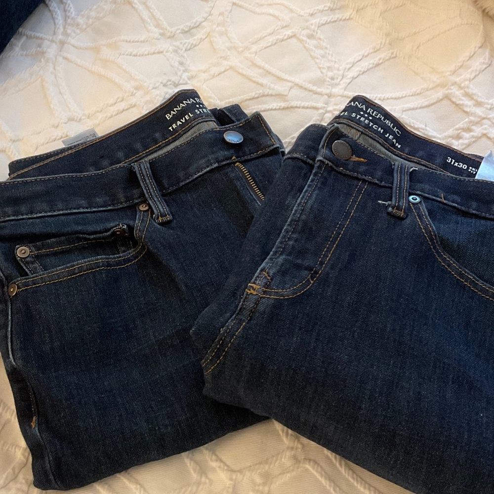 Banana Republic Indigo Denim Pants